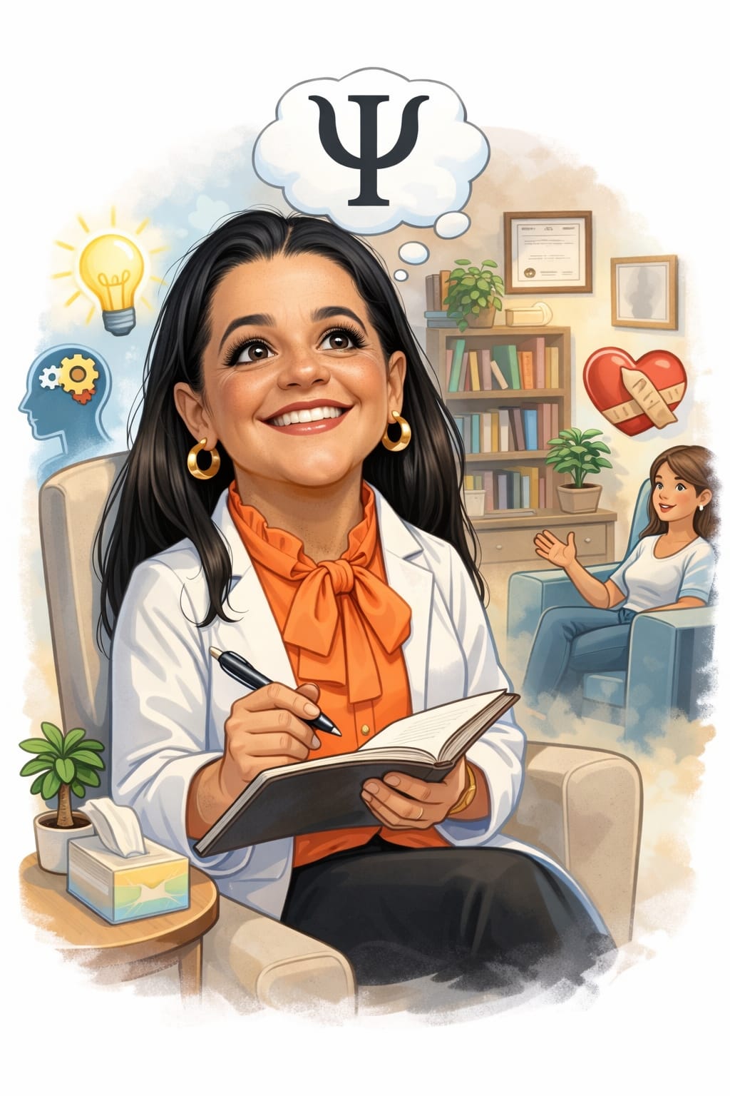 Ilustração Psicologia